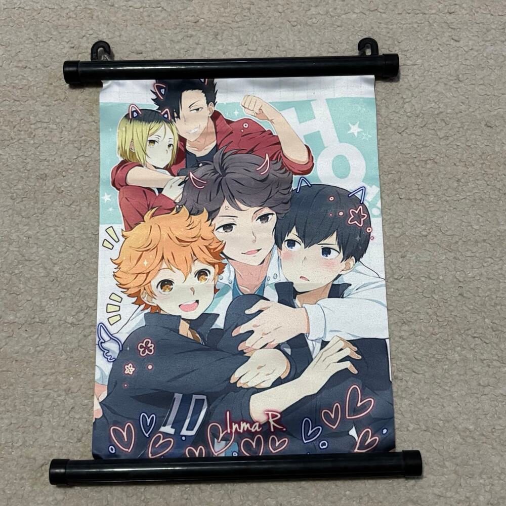 Haikyuu Fan Art Mini Wall Scroll 11x8